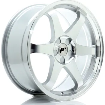 Alu kolo Japan Racing JR3 19x8,5 ET20-42 5H BLANK Stříbrná Machined Face