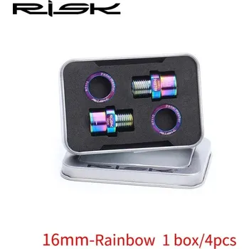 Pedál na kolo Prodloužením hliníkových pedálů na kolo - 16mm-duha