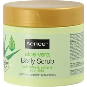 Přípravek na čištění pleti a oči SENCE - Hydratační peeling s Aloe Vera