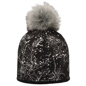 Čepice RDX dětská zimní čepice s bambulkou 3977 Ibišek Velikost čepice: 5