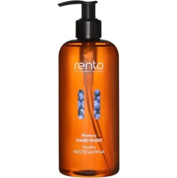 Kosmetika Rento - Tekuté mýdlo na ruce s vůni borůvek, 400 ml