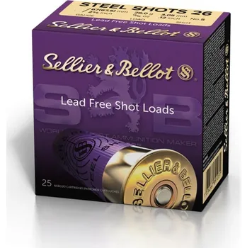 Příslušenství pro sportovní střelbu Sellier & Bellot 20/67.5 SB Steel Shot - brok 3.05 mm