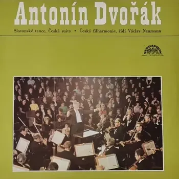 Česká hudba Antonín Dvořák - Česká Filharmonie, Václav Neumann – Slovanské Tance / Česká Suita 1972 EX, VYPRANÉ Vinyl (2LP)