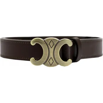 Módní doplněk Opasek Gregorio BLT-001-95 - tmavě hnědá