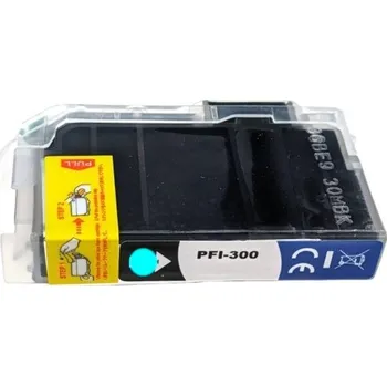 Počítač Inkoustová kazeta - CANON PFI-300C, 4194C001 - cyan - kompatibilní