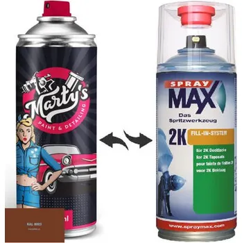 Barva ve spreji Barva ve spreji RAL 8003 stupeň lesku Vysoký lesk kvalita laku 1K Akrylátový lak