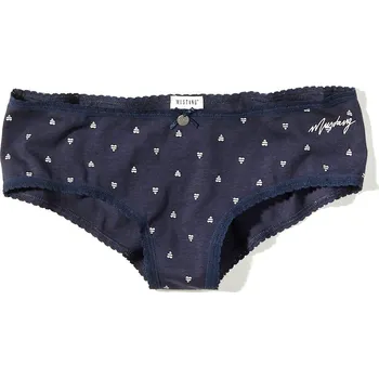 Kalhotky MUSTANG Dámské modré panty kalhotky HEARTS L 6201_1100.972