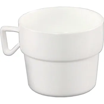 PETRAplast Plastový hrneček 250 ml Barva: Bílá