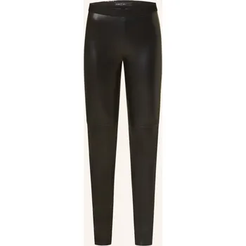 Dámské kalhoty Marc Cain Dámské Legíny V Koženém Vzhledu, 900 černá, 36