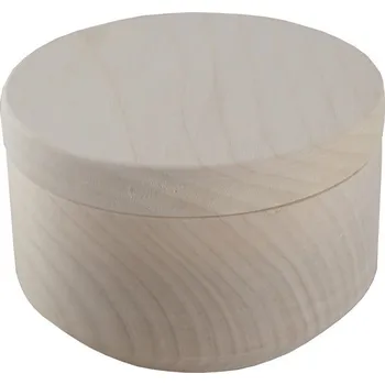 Dřevotéka - Dřevěná krabička na šperky 10 cm Dřevěná krabička na šperky 10 cm