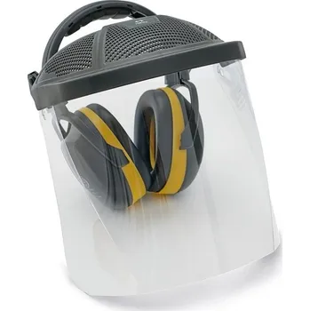 ochranný štít SECURE 2H Safe1 sluchátka/PC štít
