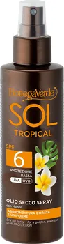 Přípravek na opalování Bottega Verde Sol Tropical suchý olej ve spreji na opalování SPF6 150 ml