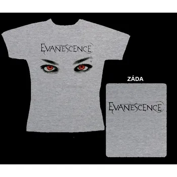 Dámské tričko Evanescence - dámské triko šedé