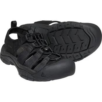 Pánské sandále Pánské sandále Keen NEWPORT H2 triple black - Černá, 45 (10,5)