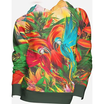 Dámská mikina UTOPY Dámská sportovní mikina Birds fullprint Velikost: M