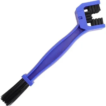 Přenosný čistič řetězu pro horská i silniční kola - modrý