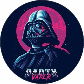 Jedlá dekorace na dort Jedlý papír Star wars Darth Vader 19,5 cm