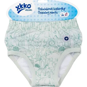 Plenkové kalhoty Kikko Tréninkové kalhotky XKKO Organic - Safari Granite Green Vel. L