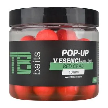 Boilies TB Baits Plovoucí Boilie Pop-Up Red Crab + NHDC 65 g - 12 mm