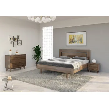 Postel FMP Lignum Laiva postel - buk průběžný Moření: přírodní lak, Výška bočnice: 50 cm, Rozměr: 140 x 200 cm