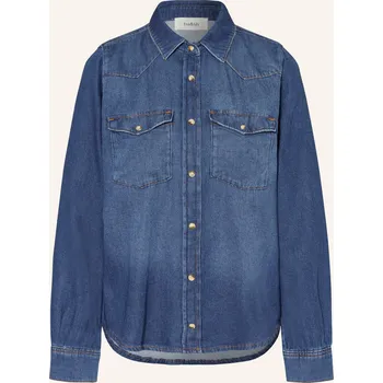 Ba&Sh Dámská Košilová Halenka Walter V Džínovém Vzhledu,...