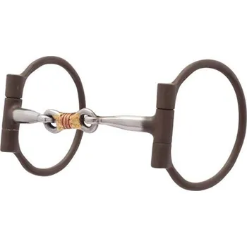 Udidlo pro koně Westernové udidlo D WEAVER Sweet Iron Copper Wire