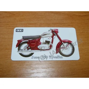 Dekorativní magnet Made in Czech Magnetka na ledničku, atd. - JAWA 350