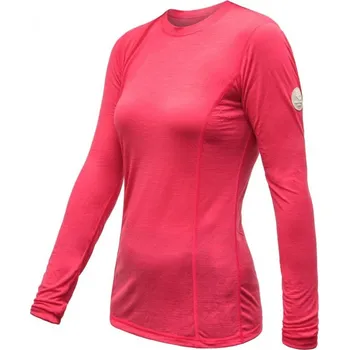 Dámské tričko Sensor Merino Air dámské triko dlouhý rukáv, magenta XL