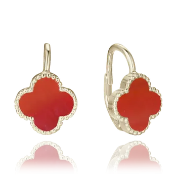 Náušnice MINET Dámské náušnice JMAS7043RE00