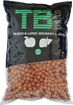 TB Baits Boilie Peach Liver 10kg - 24mm