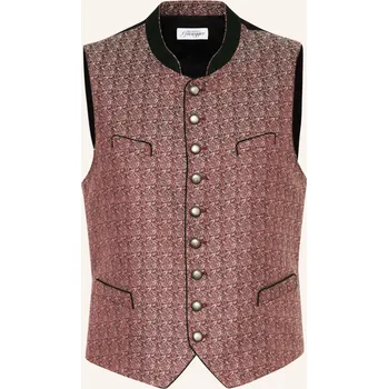 Pánská bunda Grasegger Pánská Krojová Vesta Xeno, tmavě červená / černá /...