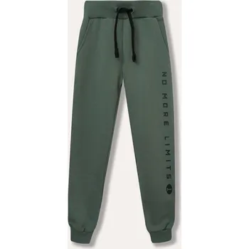 Chlapecké tepláky - Winkiki WTB 32129, khaki Barva: Khaki, Velikost: 146