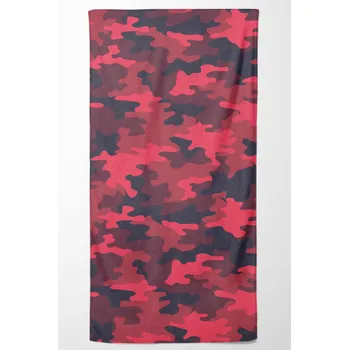 Ručník UTOPY Ručník Art of Camo Red Rozměr: 50x100