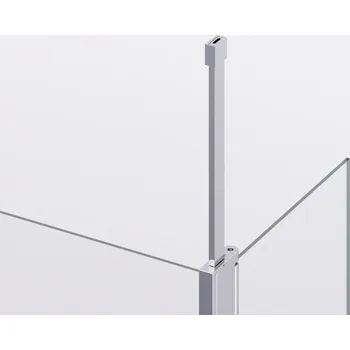 Vanová zástěna Stropní vzpěra 150 cm, aluchrom, pro Divera D22SDK.50.1500