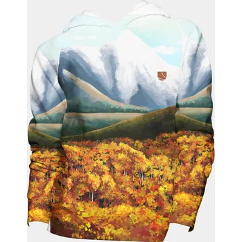 Dámská mikina UTOPY Dámská sportovní mikina Mountain Valley fullprint Velikost: XXL