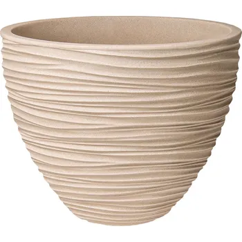 Obal na květináč Nohel Garden Obal na květník SYLT plastový d50x38cm