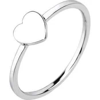 Souprava šperků Bealio BEALIO Stříbrný prsten SRDÍČKO Velikost prstenu: 50 03-12379-2046