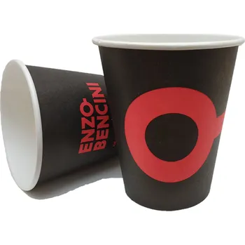Jednorázové nádobí AG FOODS Kelímek automatový papírový 150 ml ENZO BENCINI sada 50 ks
