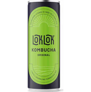 kombuchy Loklok Kombucha originál bez příchuti