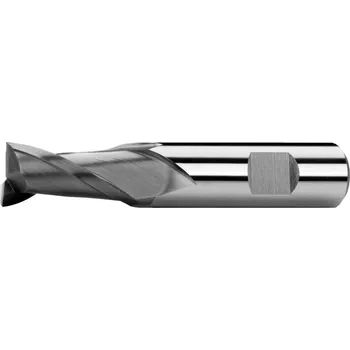 Fréza Frézy válcové čelní dlouhé, 1 břit přes střed, 30°, typ N, weldon ploška, kód S101412, průměr 4 mm