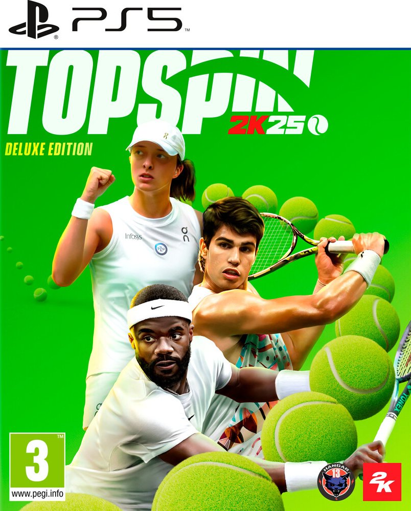Top Spin 2K25 Deluxe Edition PS5 od 1 069 Kč Zbozi.cz