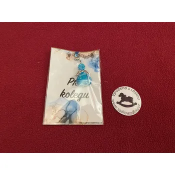 HandMade by VeJa Dárková karta - Pro kolegu s přívěškem