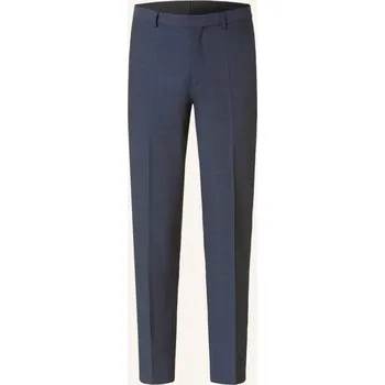 Pánské kalhoty Hugo Pánské Oblekové Kalhoty Hesten Extra Slim Fit, tmavě...