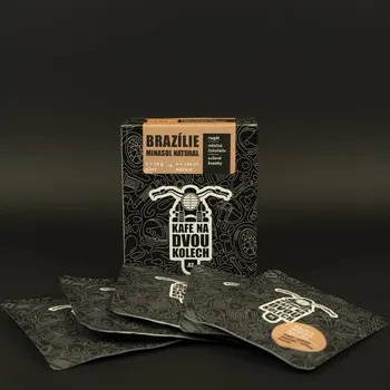 Káva Made in Czech KÁVA pro motorkáře - Drip 5ks - BRAZÍLIE