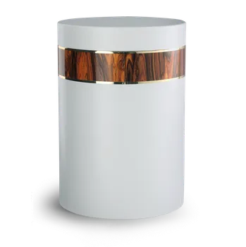 Smuteční dekorace Kovová urna Woodline - Palisandr