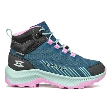 Dětská treková obuv Dětské boty Garmont 9.81 Kids Pulse Mid WP corsair blue/lavender rose 30EU
