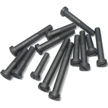 Made in Czech Sada pohledových šroubů motoru ČZ 125C/150C - černěné