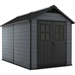 KETER Zahradní domek Newton 7511 - 228 x 350 x 252 cm - šedý