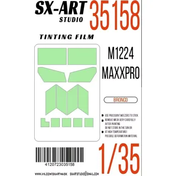 Plastikový model SX-ART 1/35 Tinting Film M1224 MaxxPro (BRONCO)