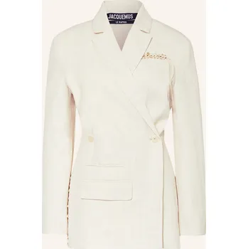 Dámské sako Jacquemus Dámský Blejzr La Veste Tibau Brodee S Příměsí Lnu,...
